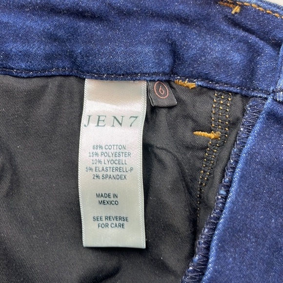 7 For All Mankind Jen 7 Slim Boot High Rise Size 6 - Picture 13 of 16